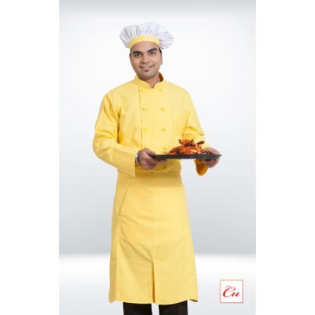 Housekeeping Coat ( color: Yellow)