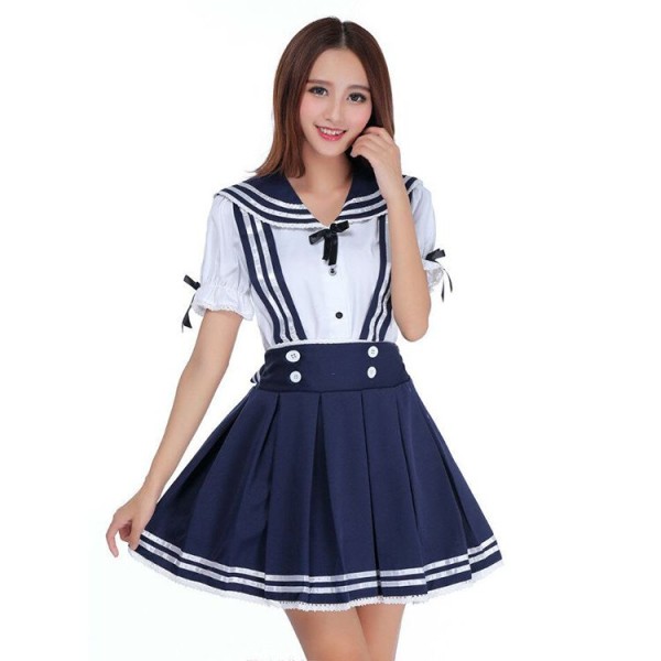 Uniform Shirt (color: Navy Blue)