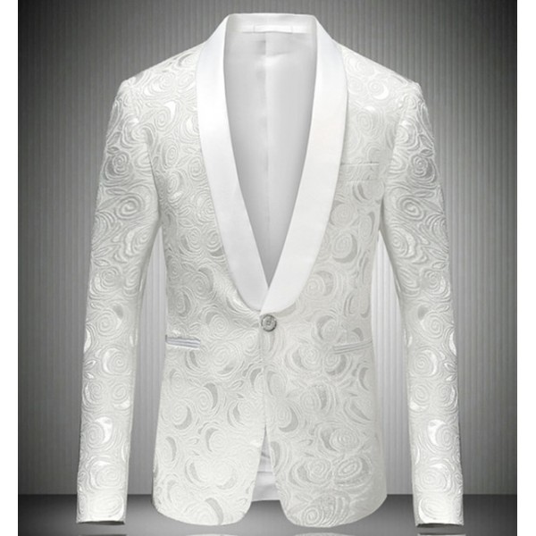 White Blazer For Wedding